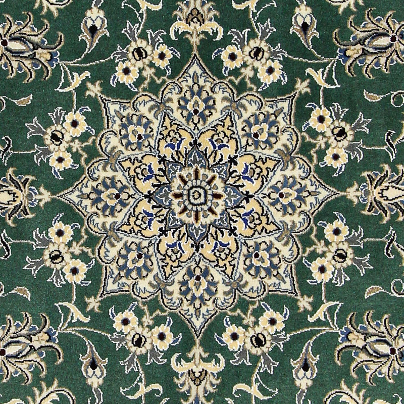 Perser Rug - Nain - 237 x 168 cm - dark green