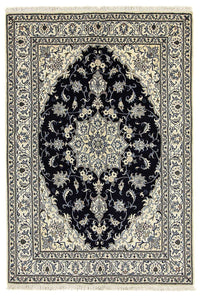 Perser Rug - Nain - 242 x 166 cm - dark blue