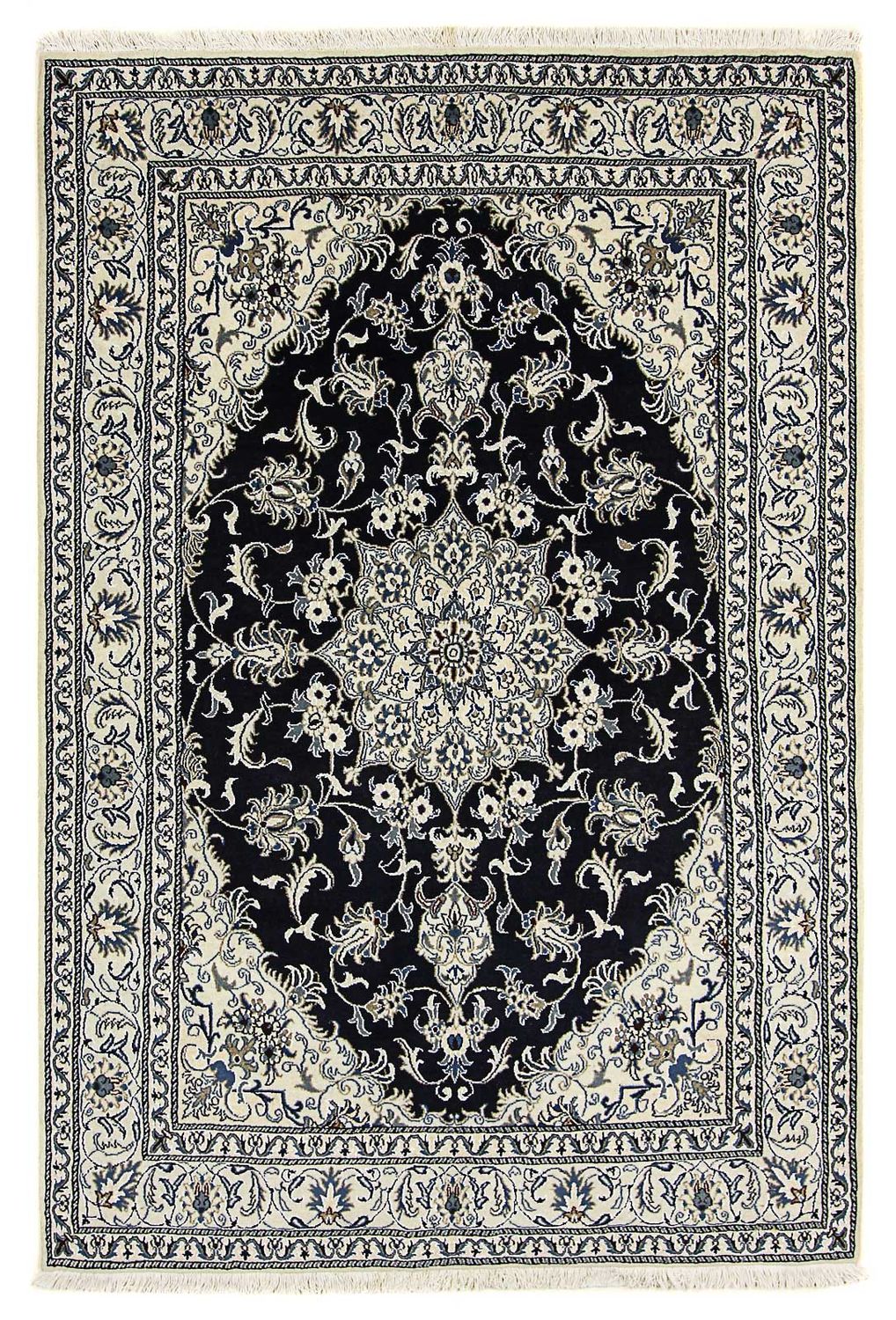 Perser Rug - Nain - 246 x 164 cm - dark blue