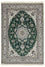 Perser Rug - Nain - 244 x 168 cm - dark green