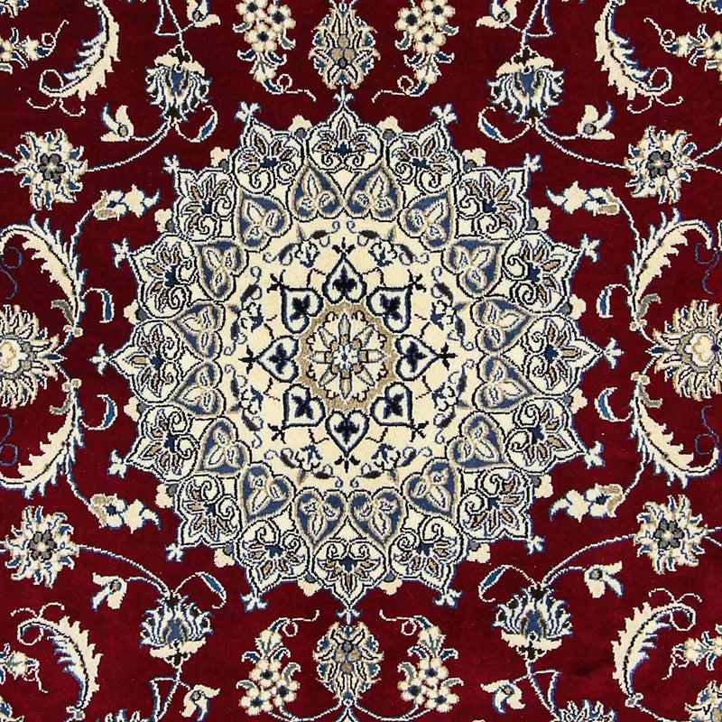 Perser Rug - Nain - 297 x 200 cm - dark red