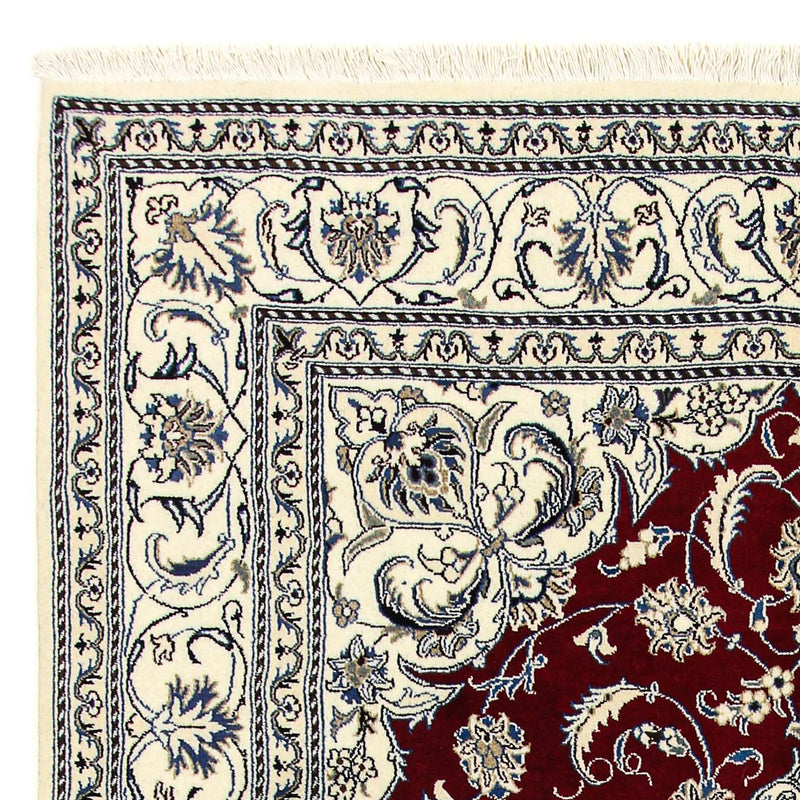 Perser Rug - Nain - 297 x 200 cm - dark red