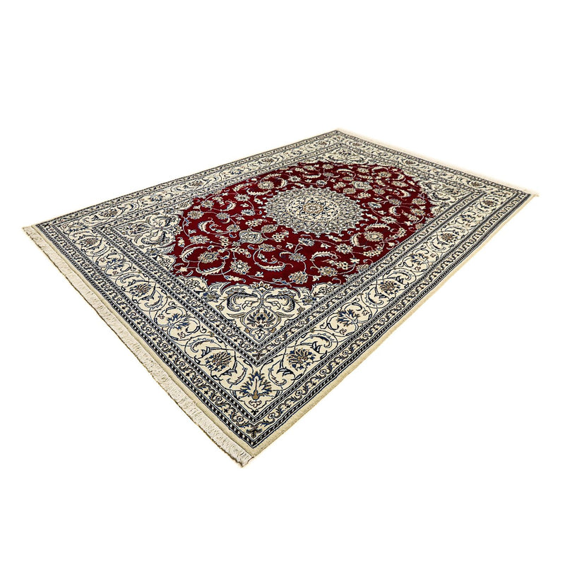 Perser Rug - Nain - 297 x 200 cm - dark red