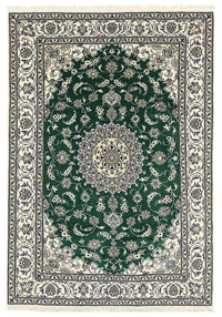 Perser Rug - Nain - 286 x 200 cm - dark green