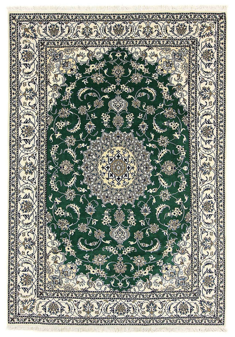 Perser Rug - Nain - 286 x 200 cm - dark green