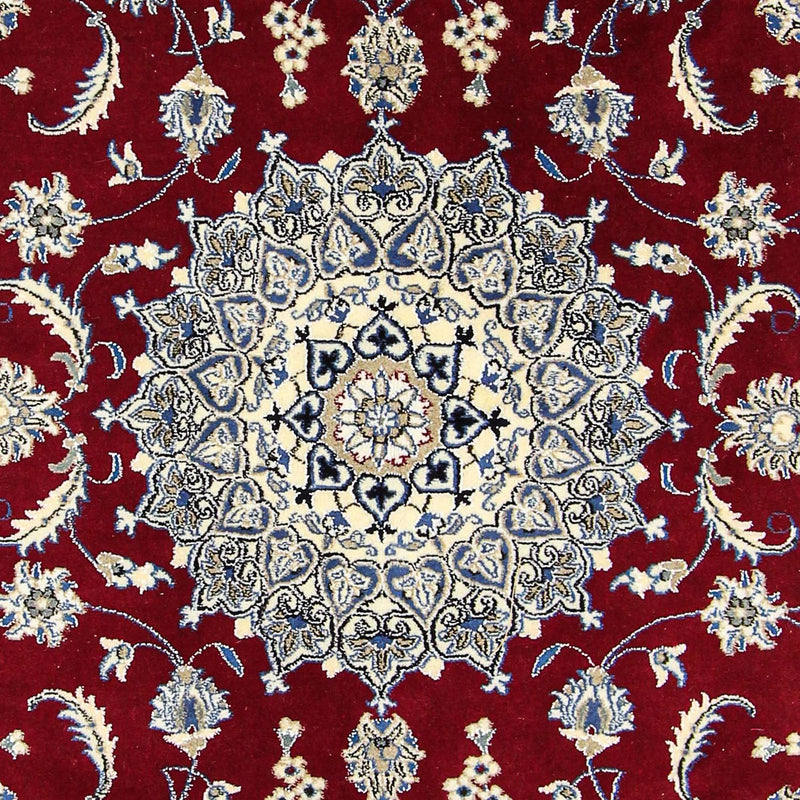 Perser Rug - Nain - 295 x 194 cm - dark red