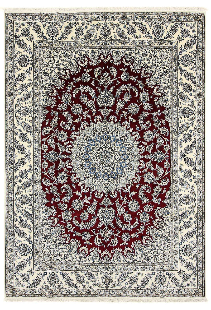 Perser Rug - Nain - 346 x 246 cm - dark red