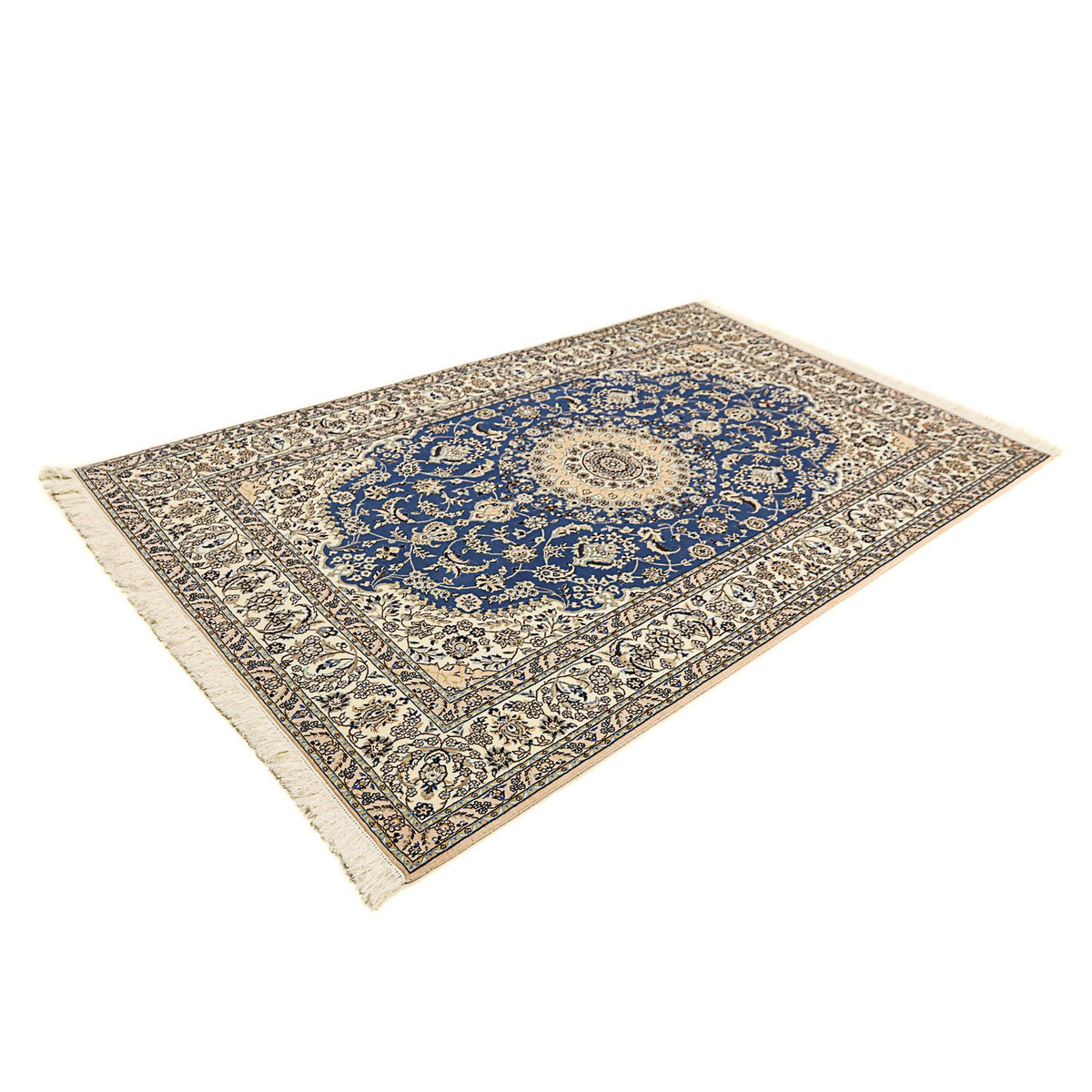 Perser Rug - Nain - Premium - 239 x 149 cm - blue