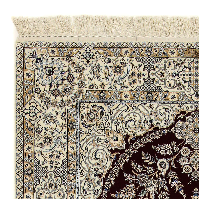 Perser Rug - Nain - Premium - 245 x 151 cm - dark blue