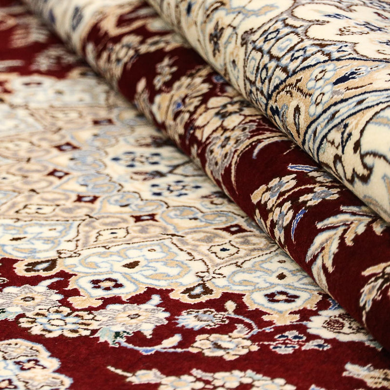 Perser Rug - Nain - Premium - 245 x 151 cm - dark blue