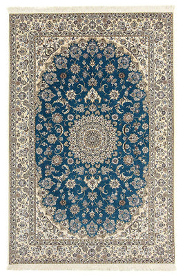 Perser Rug - Nain - Premium - 236 x 154 cm - blue