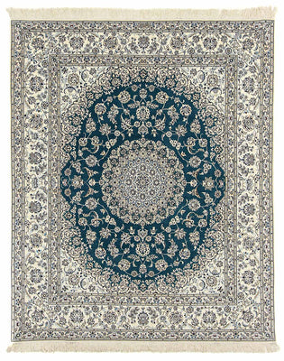 Perser Rug - Nain - Premium - 244 x 200 cm - dark blue