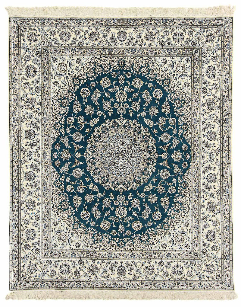 Perser Rug - Nain - Premium - 244 x 200 cm - dark blue