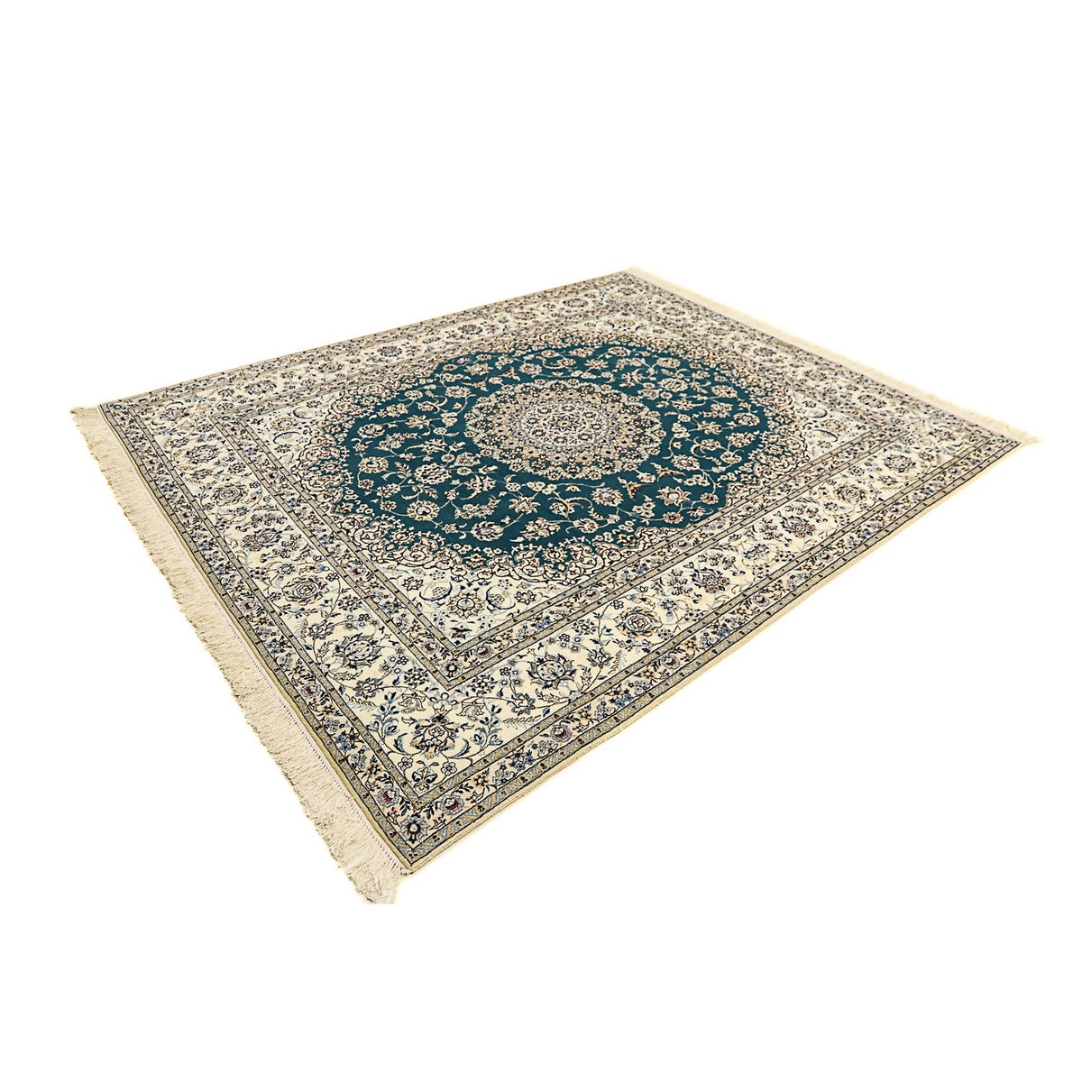 Perser Rug - Nain - Premium - 244 x 200 cm - dark blue