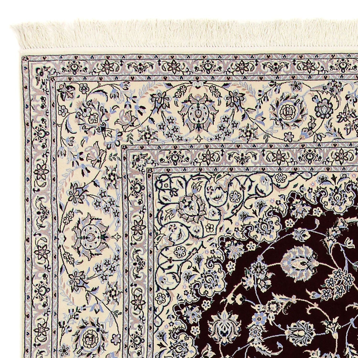 Perser Rug - Nain - Premium - 298 x 201 cm - dark red