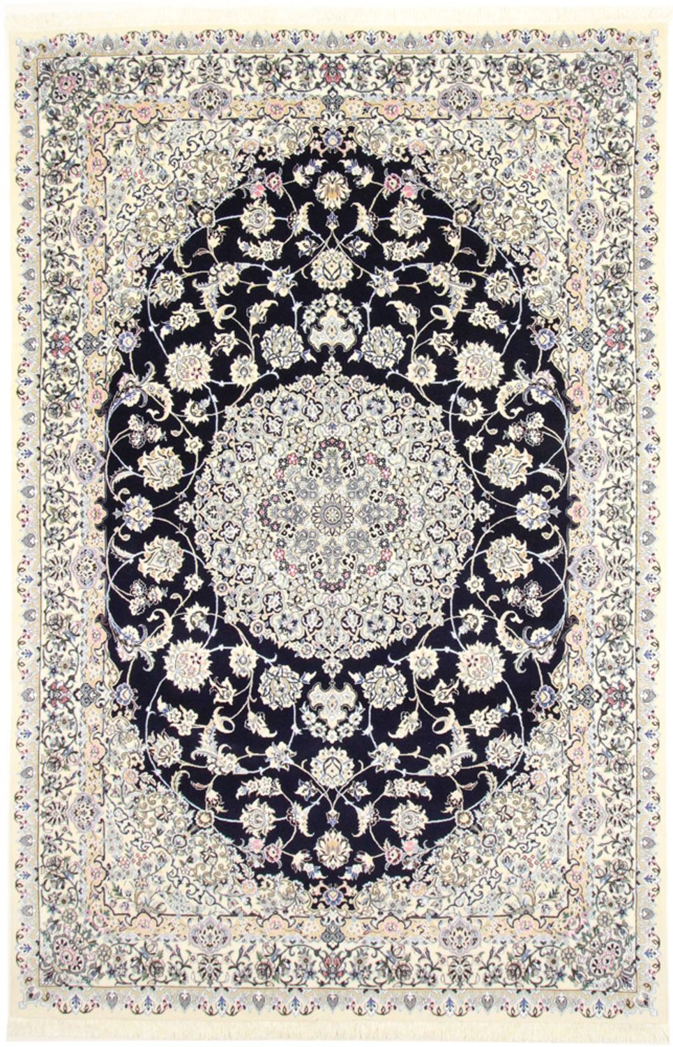 Perser Rug - Nain - Royal - 309 x 205 cm - dark blue