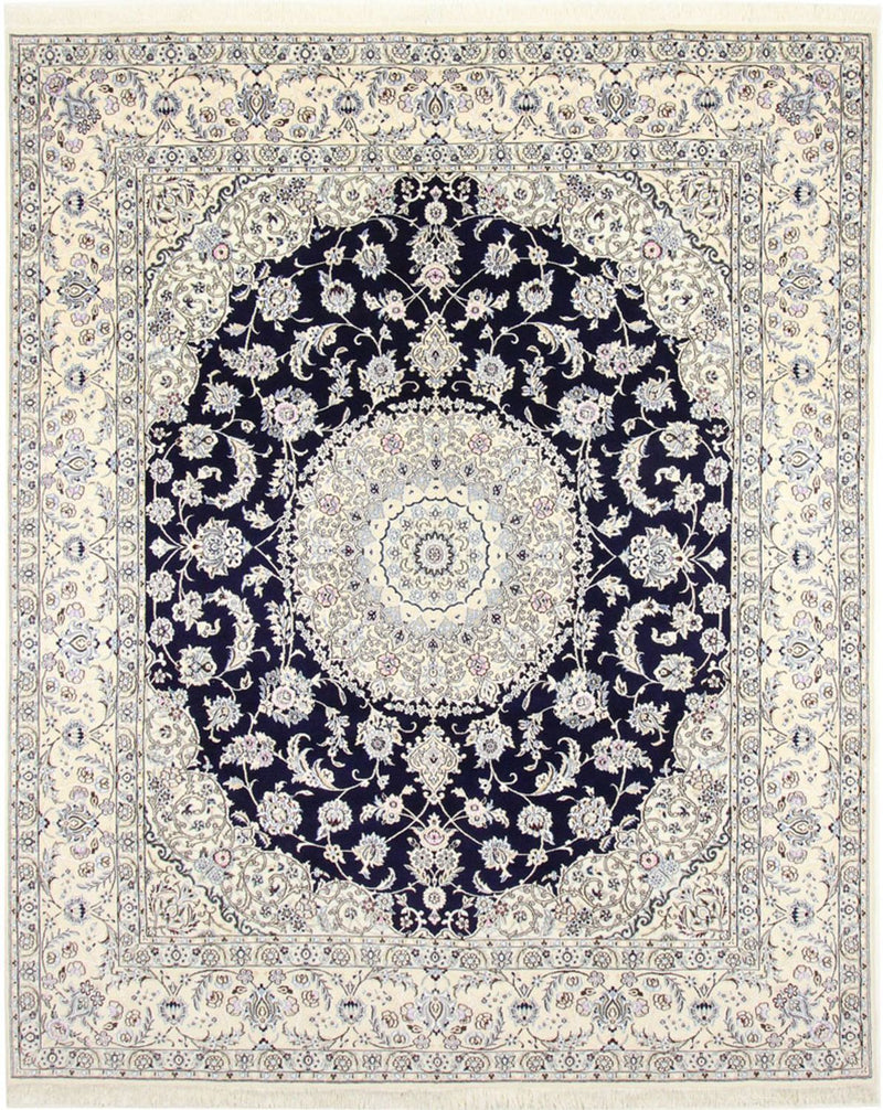 Perser Rug - Nain - Royal - 304 x 250 cm - dark blue