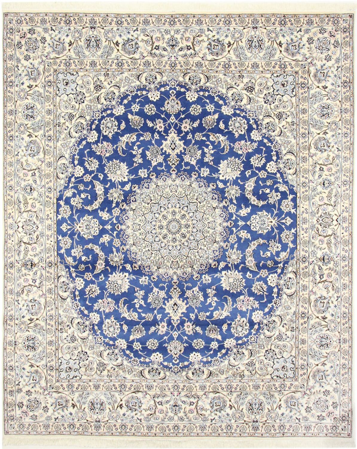 Perser Rug - Nain - Royal - 303 x 250 cm - blue