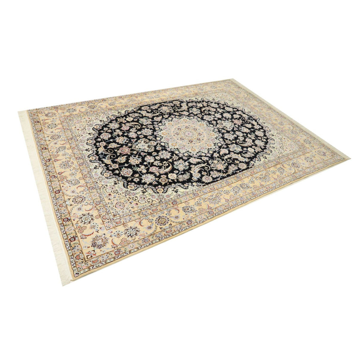 Perser Rug - Nain - Royal - 350 x 254 cm - dark blue