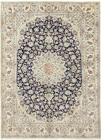 Perser Rug - Nain - Royal - 296 x 203 cm - dark blue