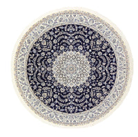 Perser Rug - Nain - Royal round  - 260 x 260 cm - dark blue