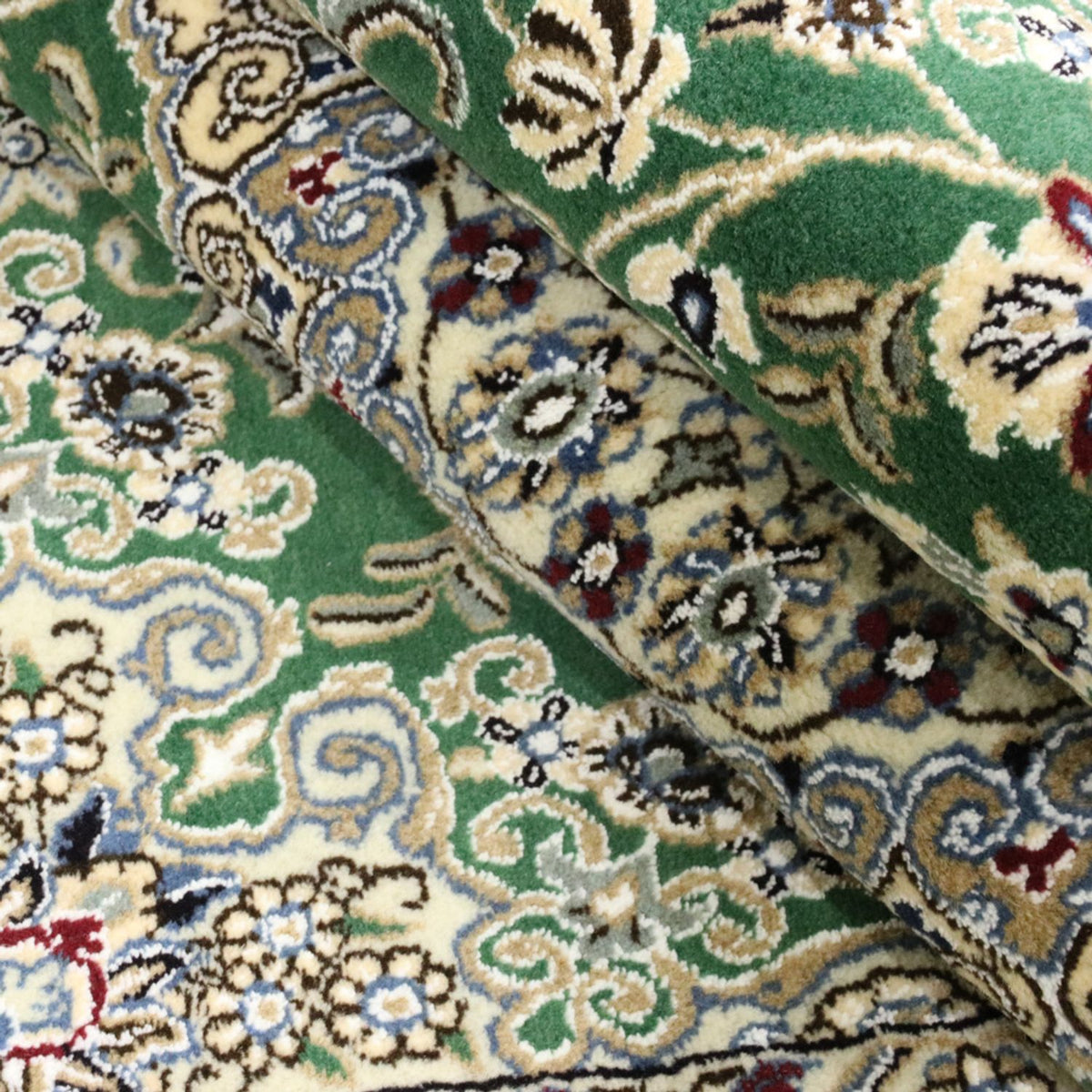 Perser Rug - Nain - Royal - 198 x 130 cm - green