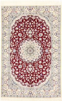Perser Rug - Nain - Royal - 200 x 132 cm - red
