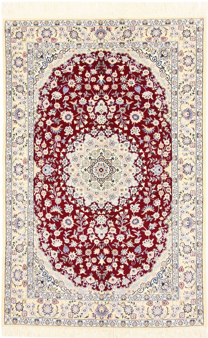 Perser Rug - Nain - Royal - 200 x 132 cm - red