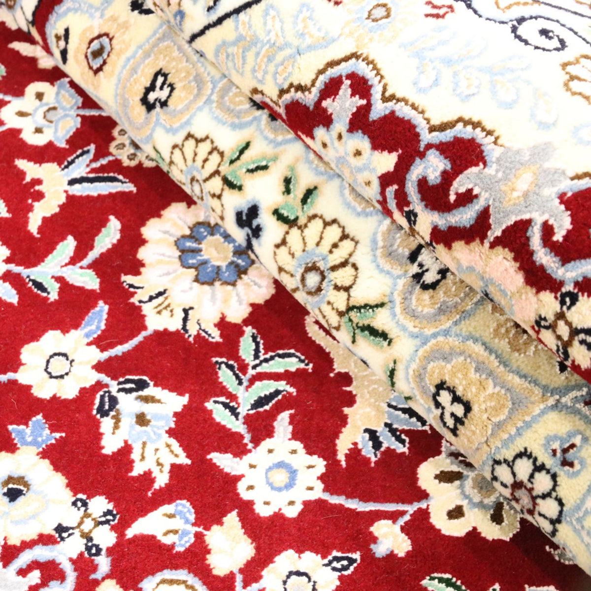 Perser Rug - Nain - Royal - 200 x 132 cm - red