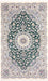 Perser Rug - Nain - Royal - 257 x 158 cm - green