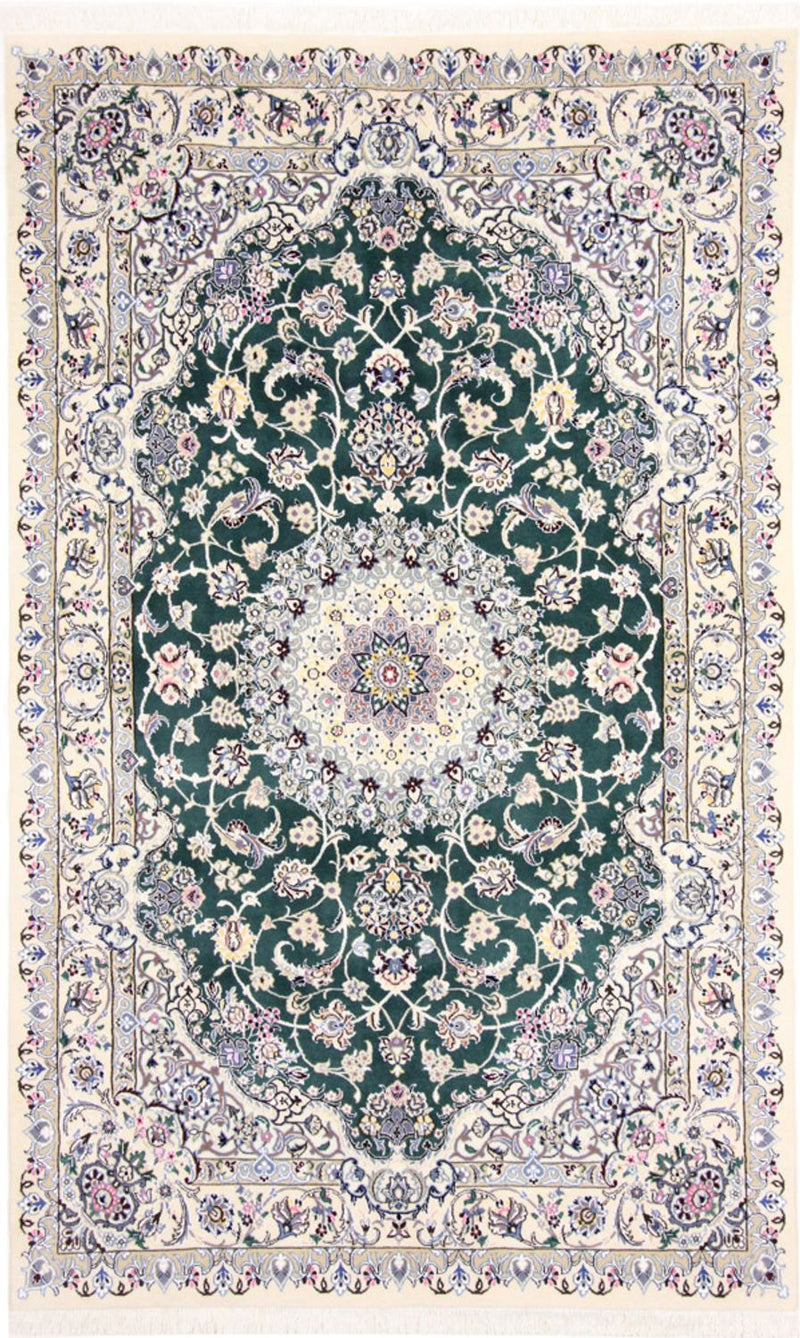Perser Rug - Nain - Royal - 257 x 158 cm - green