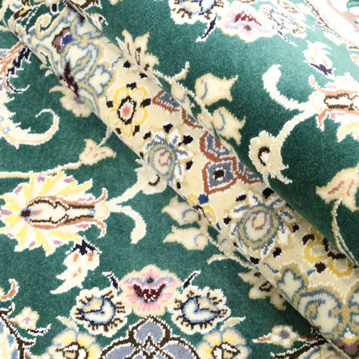 Perser Rug - Nain - Royal - 257 x 158 cm - green