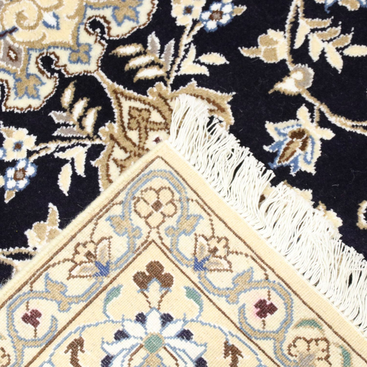 Perser Rug - Nain - Royal - 233 x 155 cm - wine red