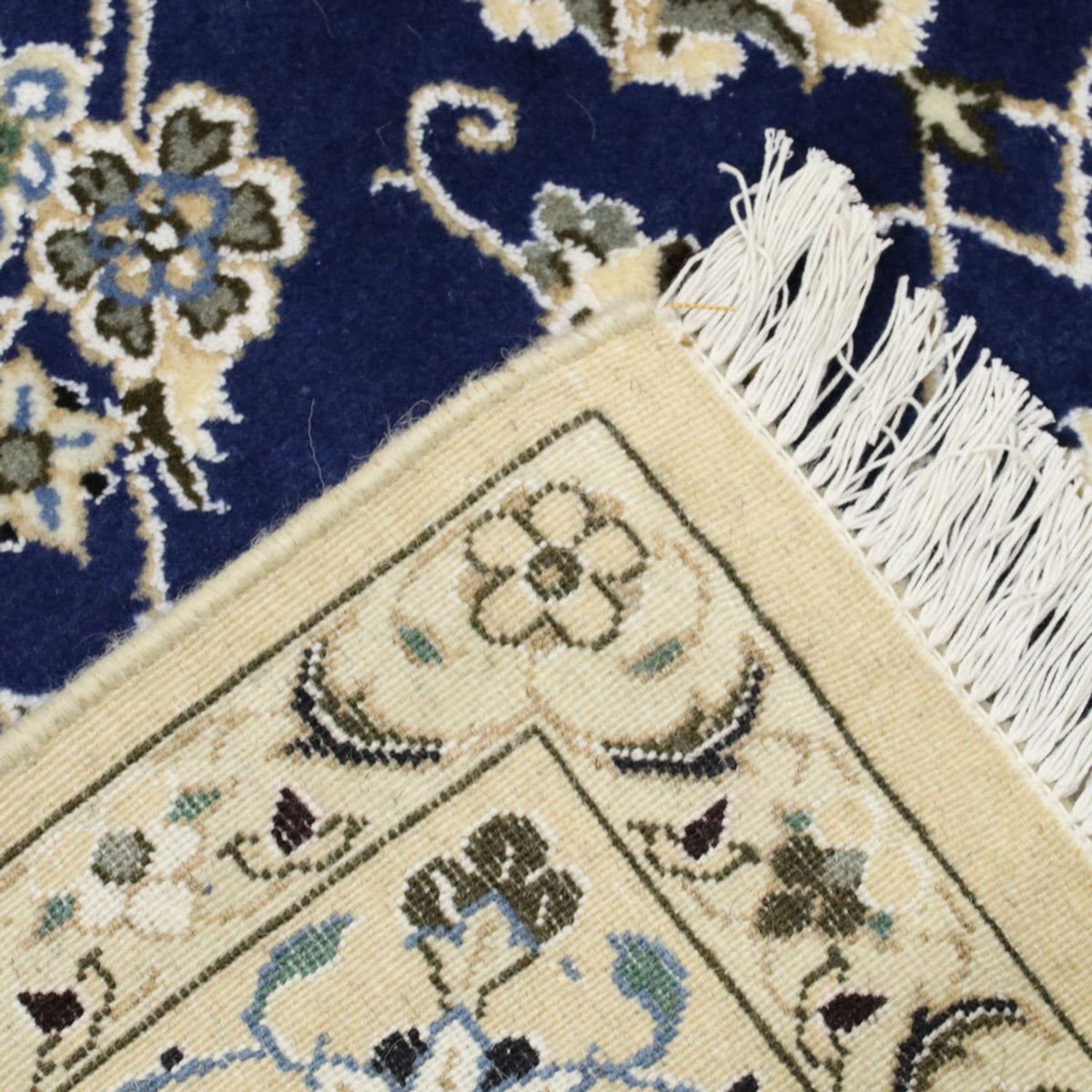 Perser Rug - Nain - Royal - 244 x 146 cm - blue