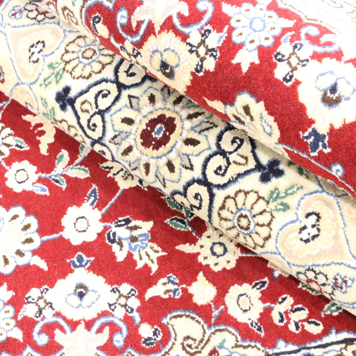 Perser Rug - Nain - Royal - 218 x 156 cm - red