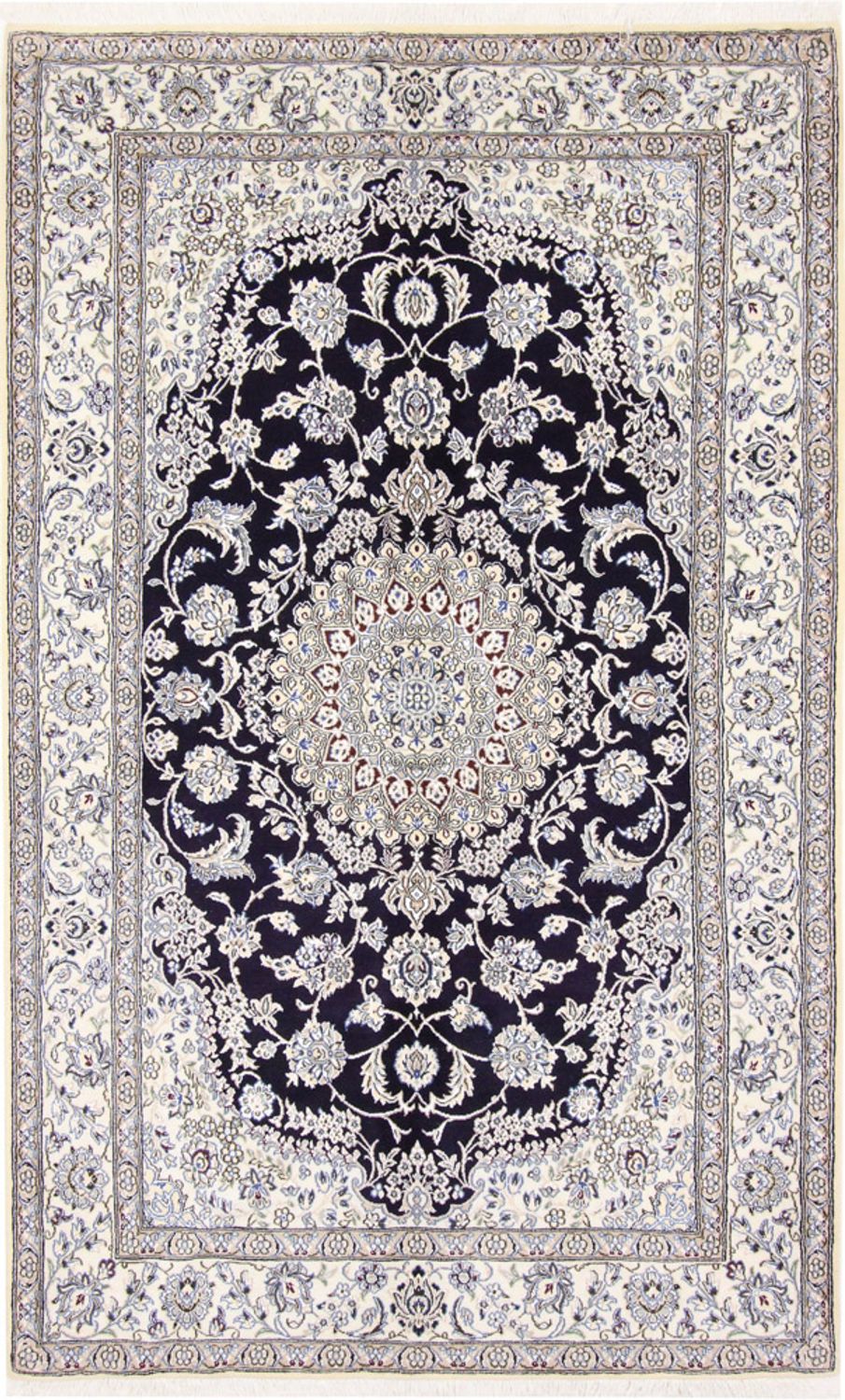 Perser Rug - Nain - Royal - 249 x 155 cm - dark blue