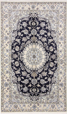 Perser Rug - Nain - Royal - 255 x 154 cm - dark blue