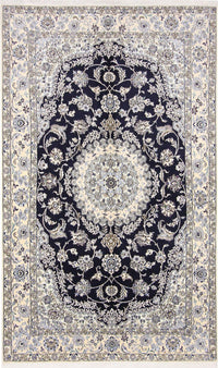 Perser Rug - Nain - Royal - 255 x 154 cm - dark blue
