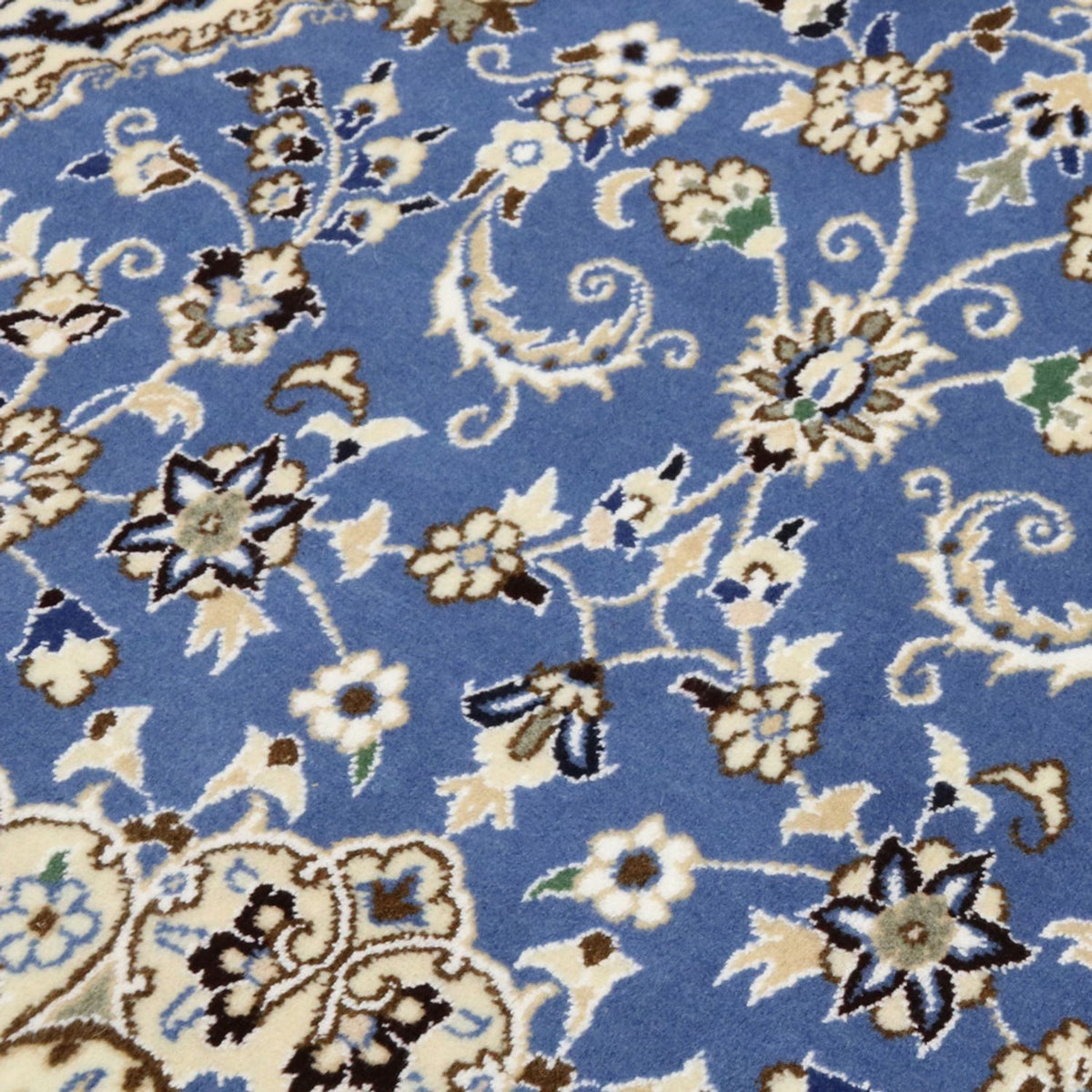 Perser Rug - Nain - Royal - 136 x 90 cm - blue