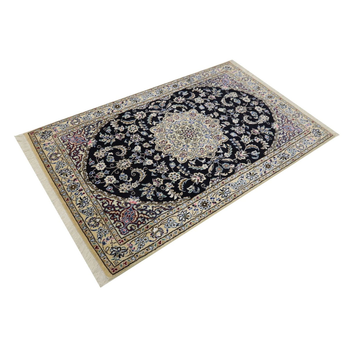 Perser Rug - Nain - Royal - 155 x 96 cm - dark blue