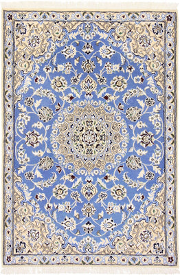 Perser Rug - Nain - Royal - 135 x 91 cm - blue