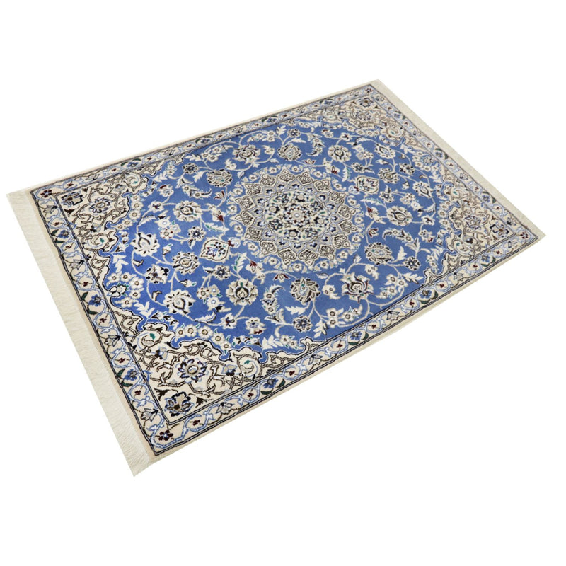 Perser Rug - Nain - Royal - 134 x 89 cm - blue