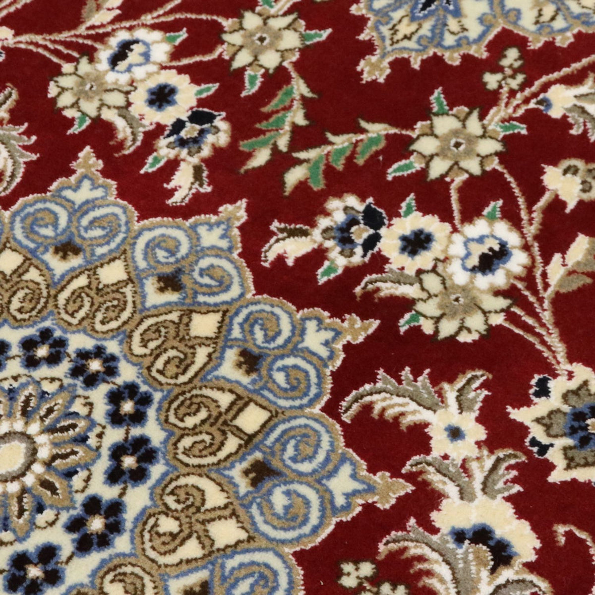 Runner Perser Rug - Nain - Royal - 203 x 81 cm - red