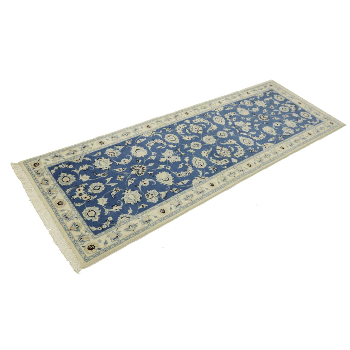 Runner Perser Rug - Nain - Royal - 207 x 69 cm - blue