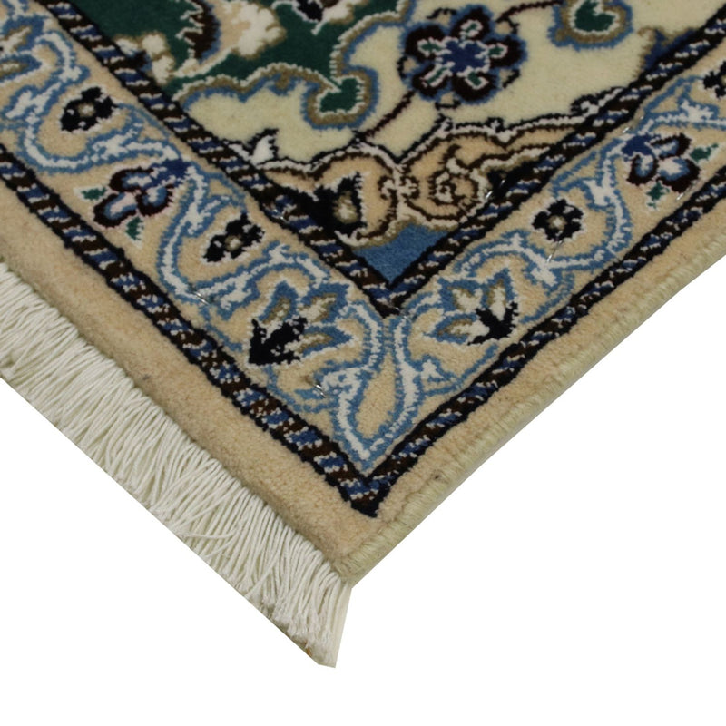 Runner Perser Rug - Nain - Royal - 200 x 60 cm - green