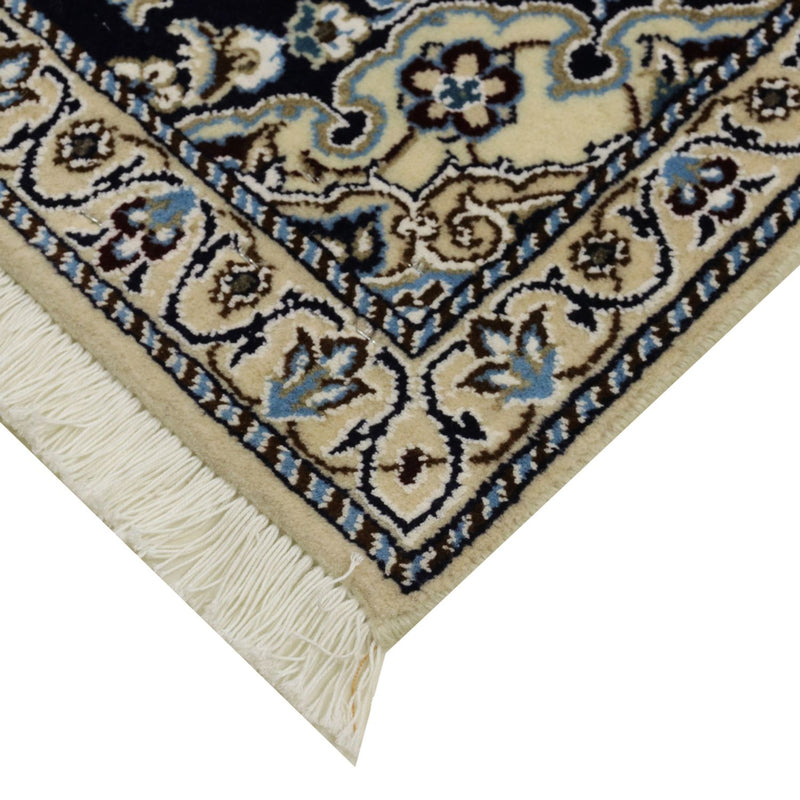 Runner Perser Rug - Nain - Royal - 196 x 61 cm - dark blue