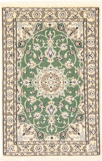 Perser Rug - Nain - Royal - 98 x 64 cm - green