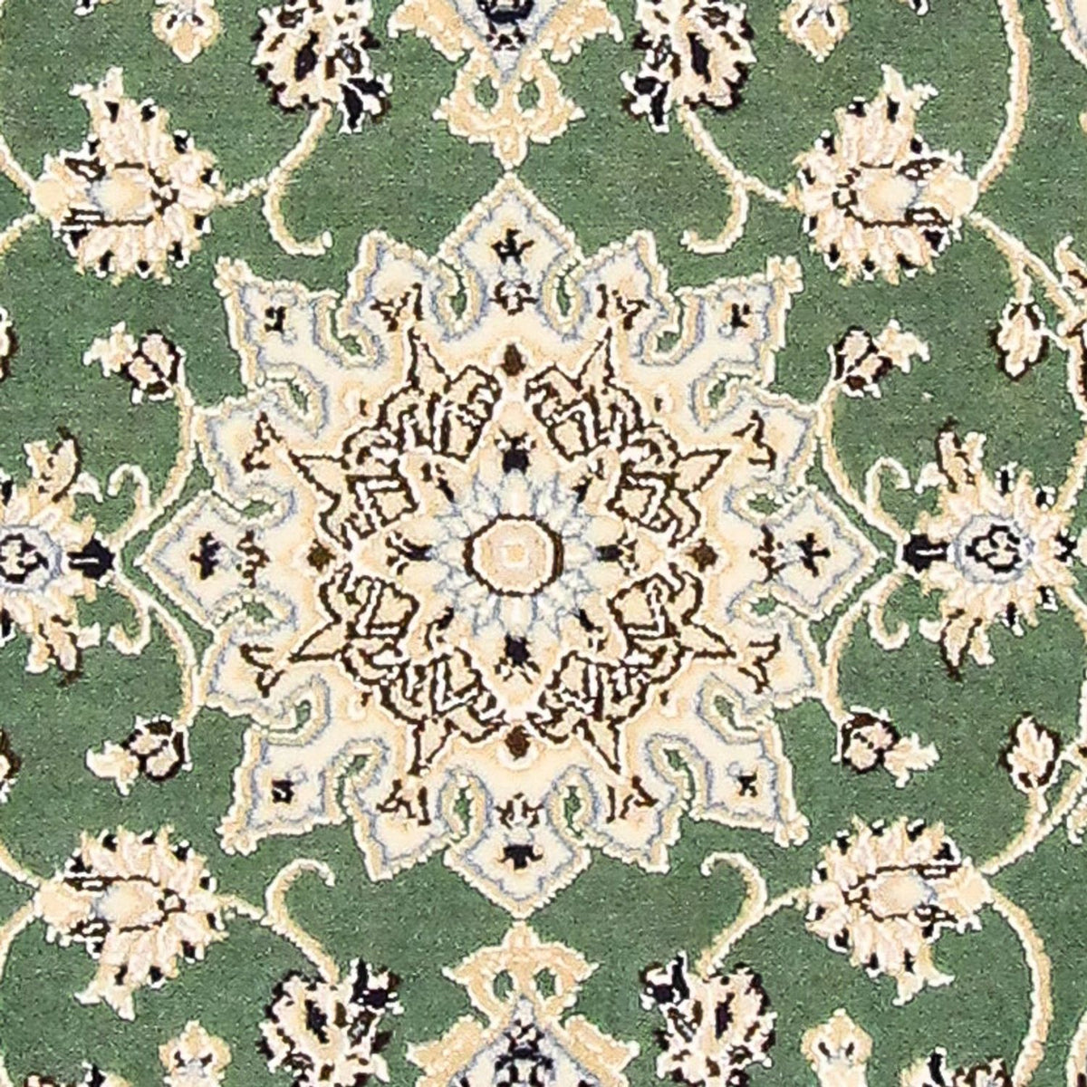 Perser Rug - Nain - Royal - 98 x 64 cm - green