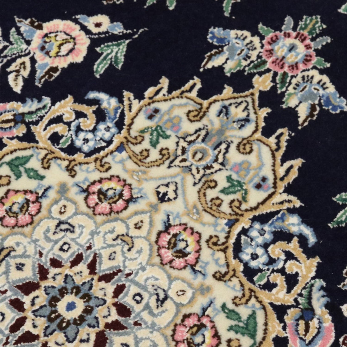 Perser Rug - Nain - Royal - 90 x 60 cm - dark blue