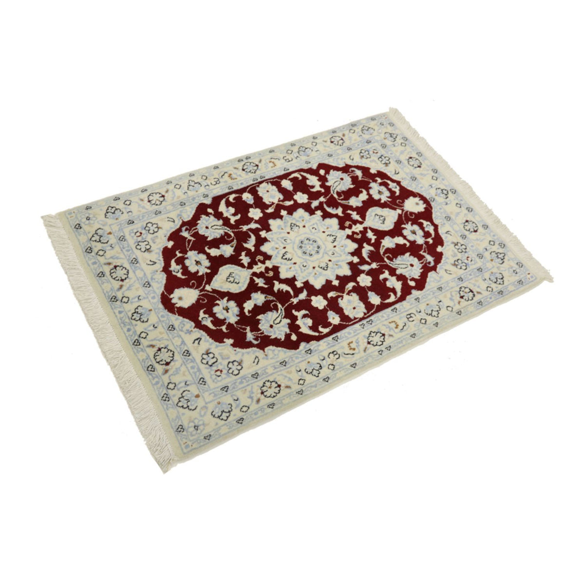Perser Rug - Nain - Royal - 90 x 60 cm - red